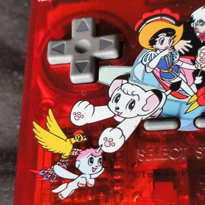 Game Boy Light Tezuka Osamu World Shop Astro Boy Atom Red Limited Working Rare