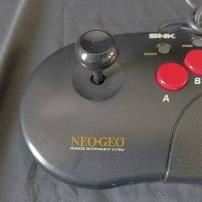 Neo Geo AES Pro-Gear Spec Console Controller Set SNK Working Rare Japan Import