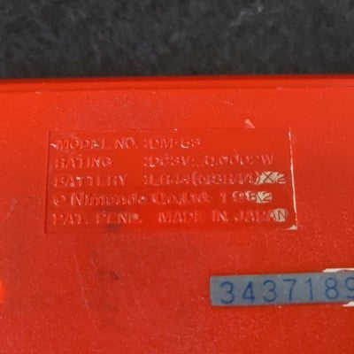 Game & Watch Mickey & Donald DM-53 Nintendo Faded LCD No Battery Cover Rare