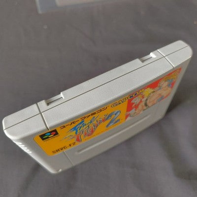 Final Fight 2 Super Famicom Capcom Complete CIB Working Rare Import Japan Boxed