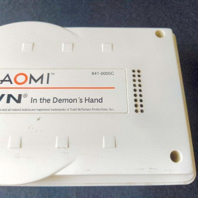 SEGA NAOMI Spawn In the Demon's Hand Cartridge with Comm Board Working Japan