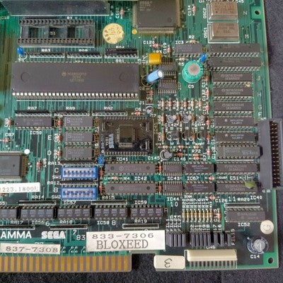 Sega Shadow Dancer JAMMA Arcade PCB Board Screen Shake Issue As-Is Japan Import