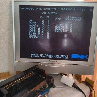 Neo Geo MVS Motherboard MV-1B SNK Arcade Board JAMMA Working Rare Vintage Japan
