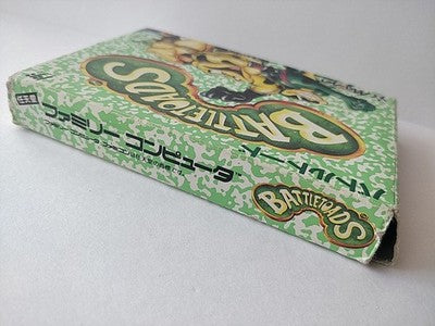 Battletoads Famicom NES Natsume Cartridge Manual Complete Boxed Japan Working