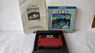 Oil's Well MSX MSX2 Game Cartridge with Box and Manual Set Working Japan Import
