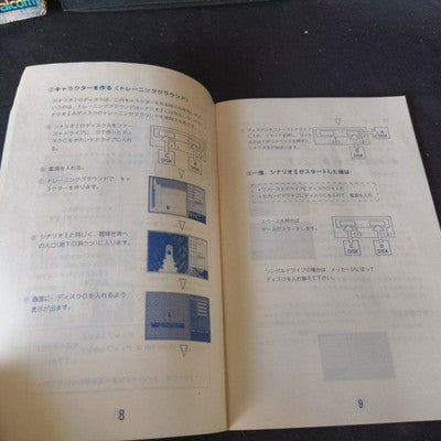 Xanadu Scenario II PC-8801 Falcom Boxed Requires Xanadu Disk Working Rare Japan