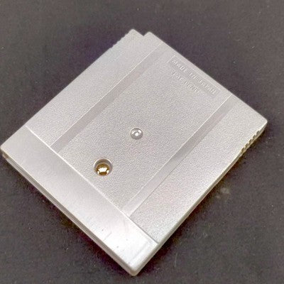 Nintendo Game Boy Light Gold Console Puzzle Bobble GB Cartridge Working Japan