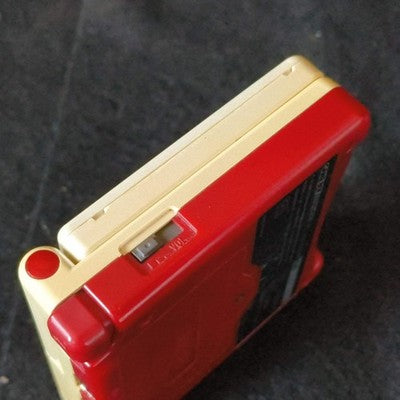 Nintendo GAMEBOY ADVANCE SP Console Famicom color edition and game set, Working