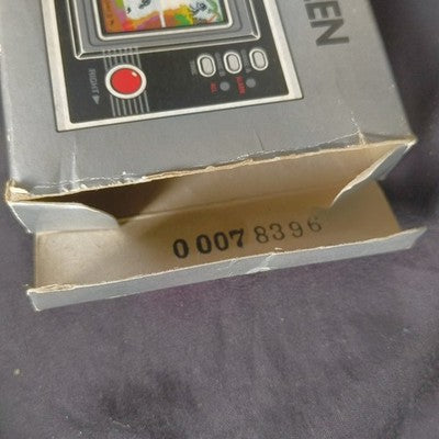 Nintendo Game and Watch Turtle Bridge TL-28 Boxed Complete Screen Wear Japan