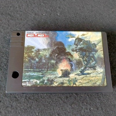 Konami Metal Gear 2 Solid Snake MSX2 MSX2+ Cartridge Tested Working Game Japan