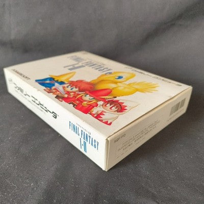 Final Fantasy I II Famicom Square Complete CIB Working Rare Japan Vintage Import