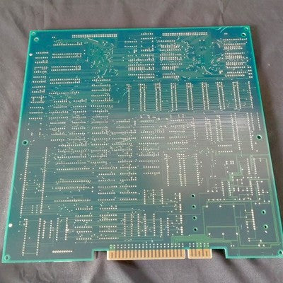 Technos The Combatribes JAMMA Arcade PCB Board Working with Instruction Cards