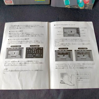 Falcom Dragon Slayer IV Drasle Family MSX2 Cartridge Working Rare Japan Import