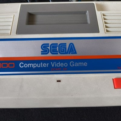 SG-1000 SEGA Computer Video Game Console Boxed AC Adapter Controller Working