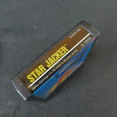 Star Jacker SG-1000 Sega Space Shooter Complete CIB Working Rare Vintage Japan