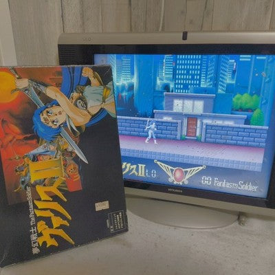 Telenet Valis II Dream Soldier X68000 Floppy Disk Game Set Working Japan Import