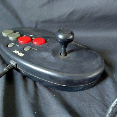 SNK Neo Geo AES, CD Official Arcade Joystick Controller Tested Working Japan