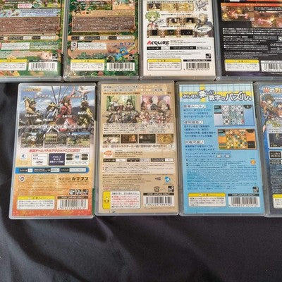 PSP Games Lot of 19 Japan Import Sony PlayStation Portable RPG Star Ocean Tales