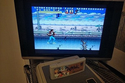 Sengoku Densho Super Famicom SNES SFC Cartridge Manual Boxed Set Japan Working
