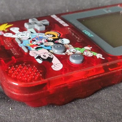 Game Boy Light Tezuka Osamu World Shop Astro Boy Atom Red Limited Working Rare