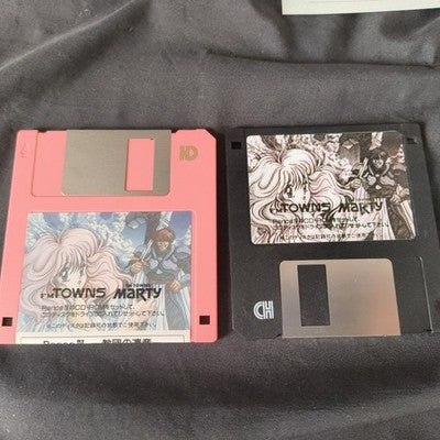 Rance IV Kyodan no Isan FM Towns Alice Soft CD-ROM Complete Working Rare Vintage