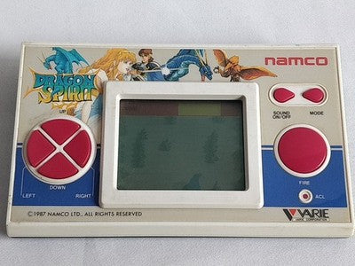 Dragon Spirit Namco Varie LCD Handheld Tabletop Electronic Game Japan Working
