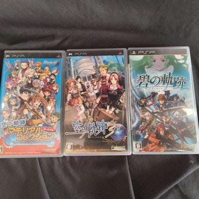 The Legend of Heroes Trails in the Sky 3rd Ao no Kiseki PSP Falcom Japan Lot