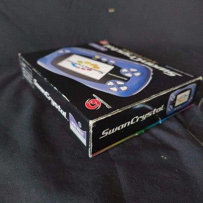Wonder Swan Crystal Blue Violet BANDAI Console,Manual Boxed set, Working, Japan