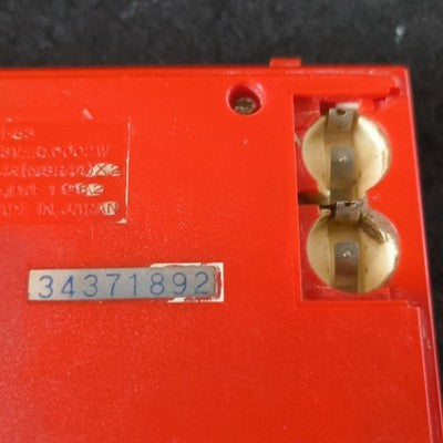 Game & Watch Mickey & Donald DM-53 Nintendo Faded LCD No Battery Cover Rare