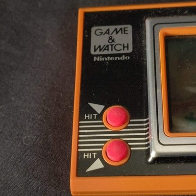 Vintage Nintendo Game & Watch FIRE ATTACK ID-29 wide Screen, Manual, Box, Japan