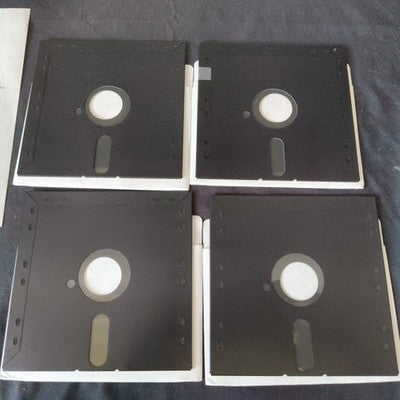 Witches of Barbatus PC-8801 Artec Complete CIB 4 Disks Working Rare Japan Estate