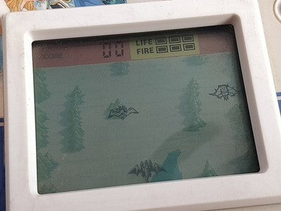 Dragon Spirit Namco Varie LCD Handheld Tabletop Electronic Game Japan Working