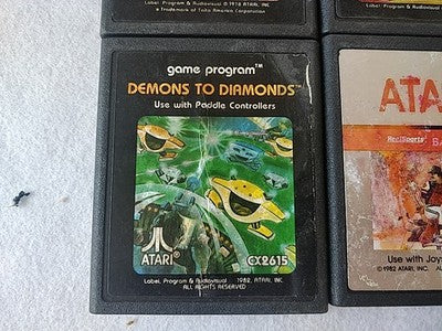 Wholesale Lot of 13 Atari 2600 Game Cartridges Set Sold As Is Untested Japan