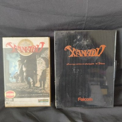 Xanadu PC-8801 Nihon Falcom Retro PC Game Boxed JPN Screen Glitch / For Parts