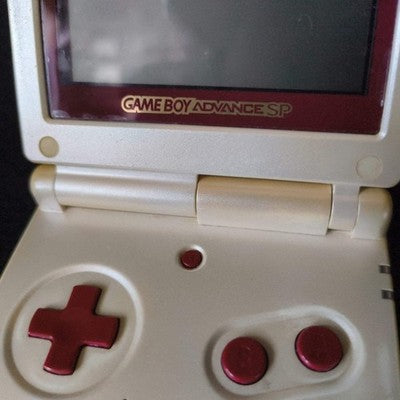 Nintendo GAMEBOY ADVANCE SP Console Famicom color edition and game set, Working