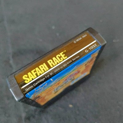 Safari Race SG-1000 Sega Racing Game Complete CIB Working Rare Vintage Japan