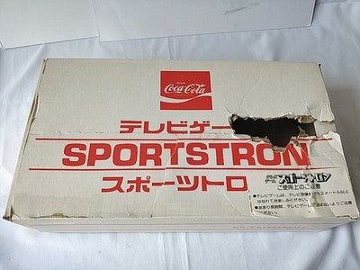 Coca Cola Sportstron S3300 Ping Pong TV Game Console Box Manual Set Working