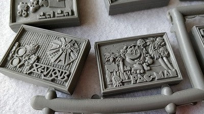 Nintendo Famicom Game Rubber Relief Stamp Set of 19 Wholesale Lot Japan Import