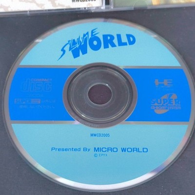 Slime World PC Engine Super CD-ROM2 Complete CIB Micro World Rare Japan Import