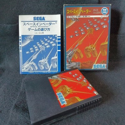 Space Invaders SG-1000 Sega Arcade Complete CIB Working Rare Import Japan Boxed