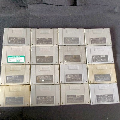 Super Famicom SFC Cartridge Bulk Lot of 16 Super Mario RPG Dragon Ball Z Japan