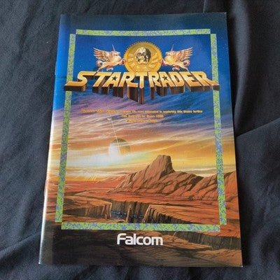 Star Trader PC-8801SR Falcom Complete CIB 4 Disks Working Rare Import Japan
