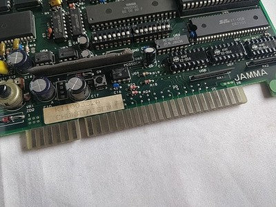 Gokuraku Chuka Taisen Taito JAMMA Arcade PCB Board Manual Inst Card Set Working