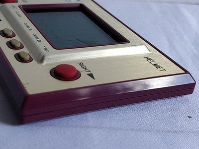 Vintage Nintendo Game and Watch Helmet LSI Screen Handheld Game Japan Working