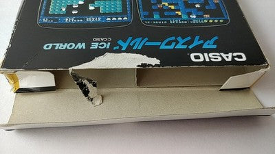 Casio Ice World MSX MSX2 Cartridge with Box and Manual Set Working Japan Import