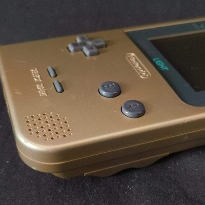 Used, Nintendo Gameboy Light Gold color console MGB-101, Working, Japan