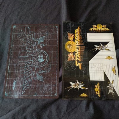 Star Trader PC-8801SR Falcom Complete CIB 4 Disks Working Rare Import Japan