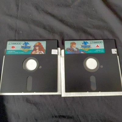 Dragon Spirit Sharp X68000 Namco Complete w Original Banner Working Import Rare