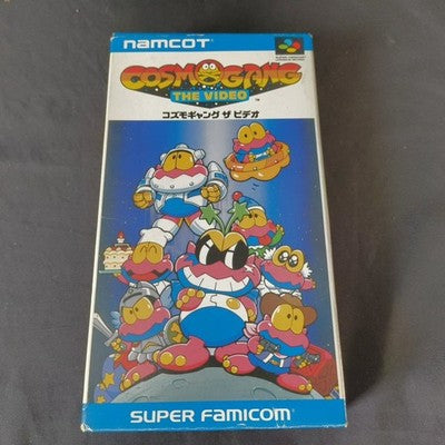 Cosmo Gang The Video Super Famicom Namcot Complete CIB Working Rare Import Japan
