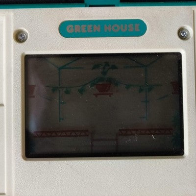 Nintendo Game Watch Green House GH-54 Multi Screen 1982 Display Issues, Japan